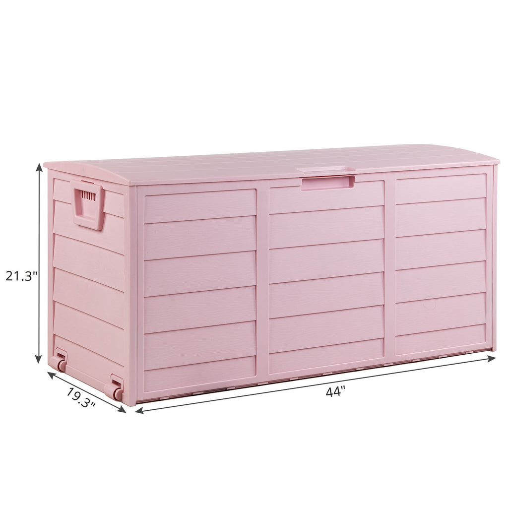 Plastic Outdoor Yard Storage Box – Weatherproof Garden Storage