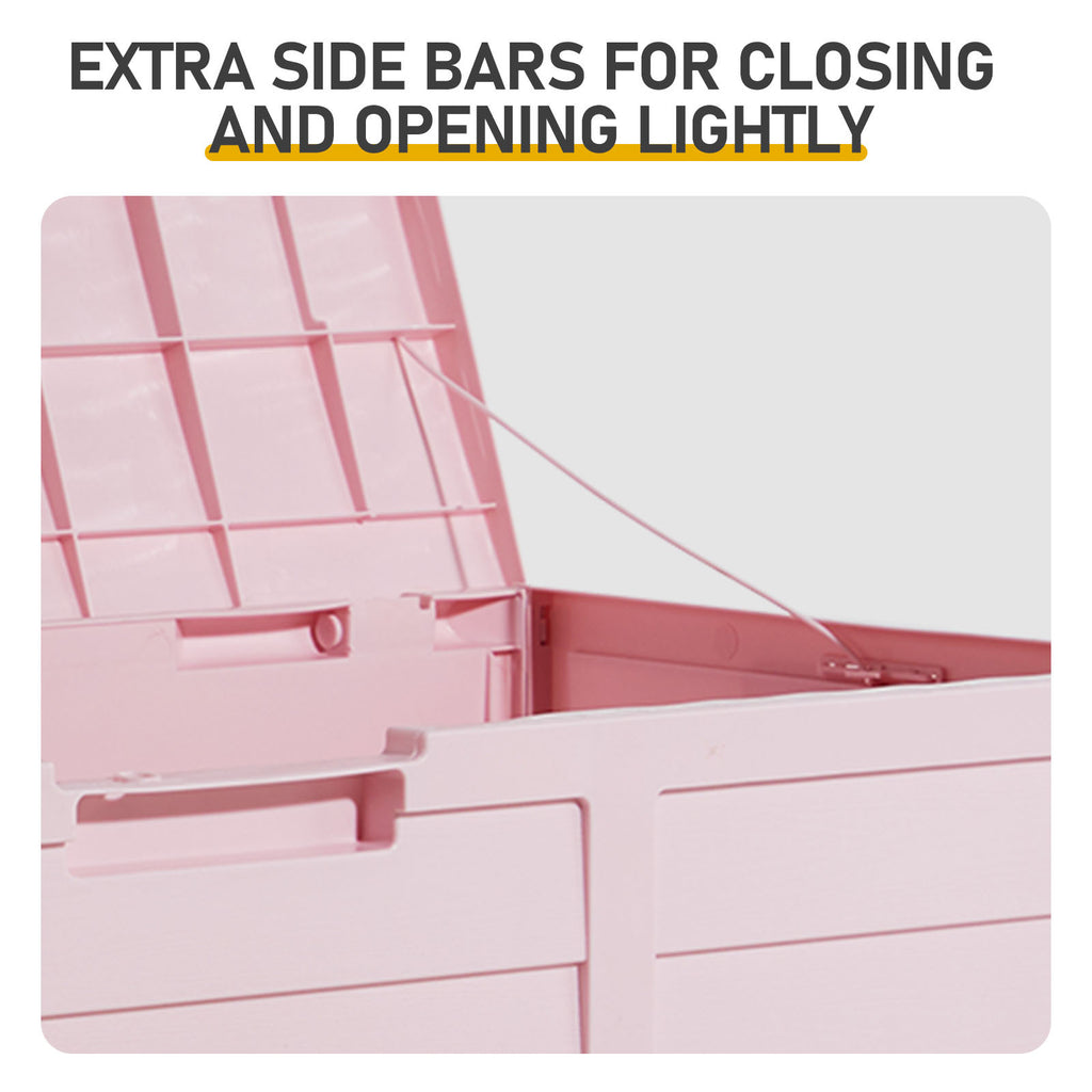 Plastic Outdoor Yard Storage Box – Weatherproof Garden Storage