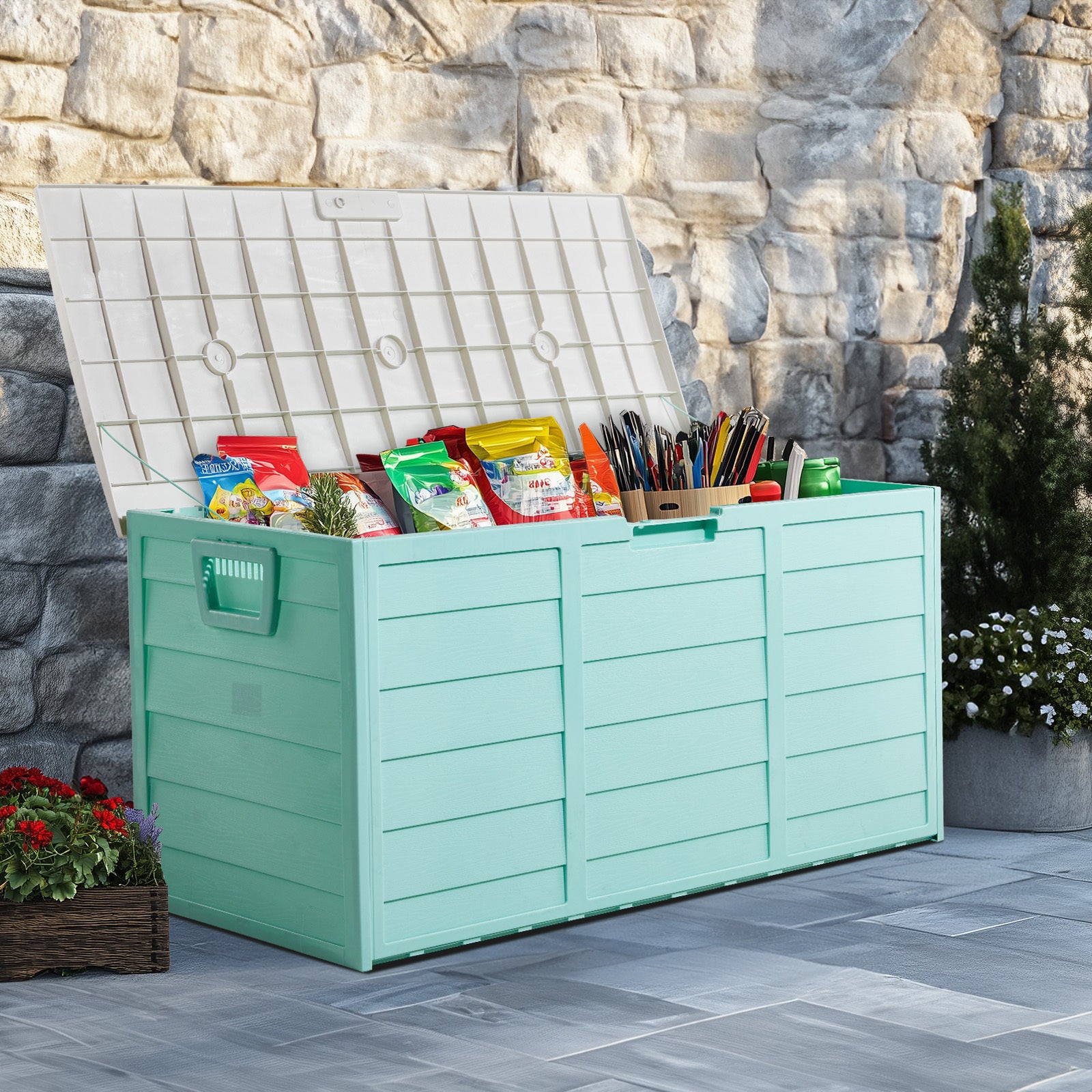 Yard Plastic Storage Box