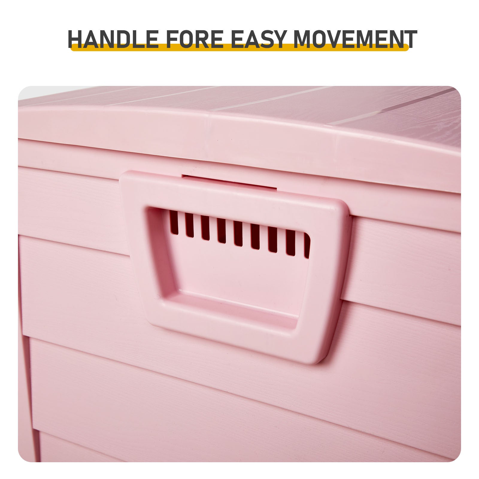 Plastic Outdoor Yard Storage Box – Weatherproof Garden Storage