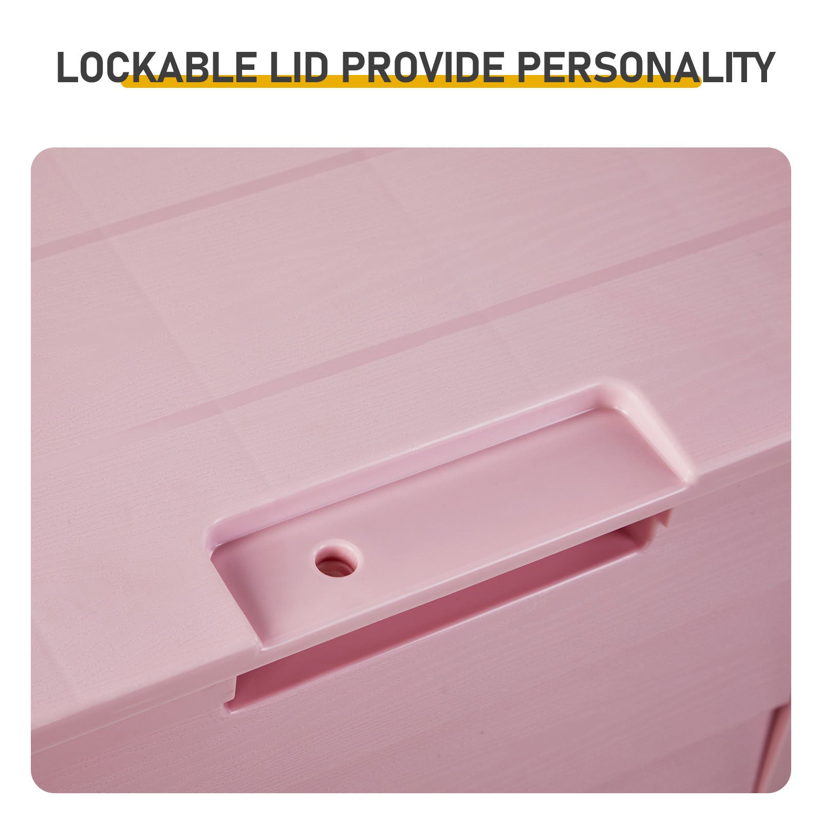 Plastic Outdoor Yard Storage Box – Weatherproof Garden Storage